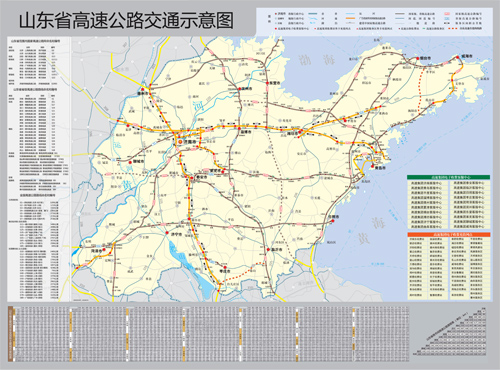 最新中国公路地图揭示交通发展与变迁全貌