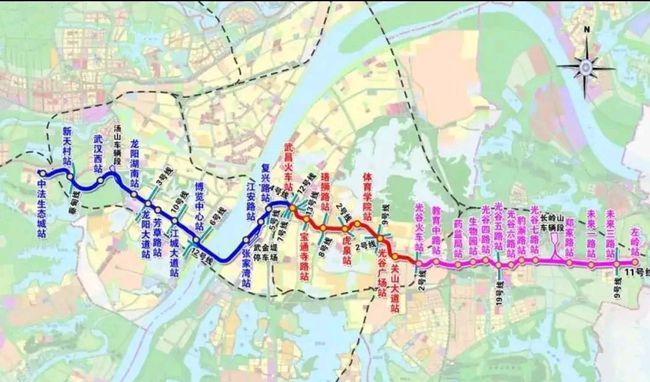 武汉地铁新篇章，11月16日规划出炉，温馨启程的地铁之旅