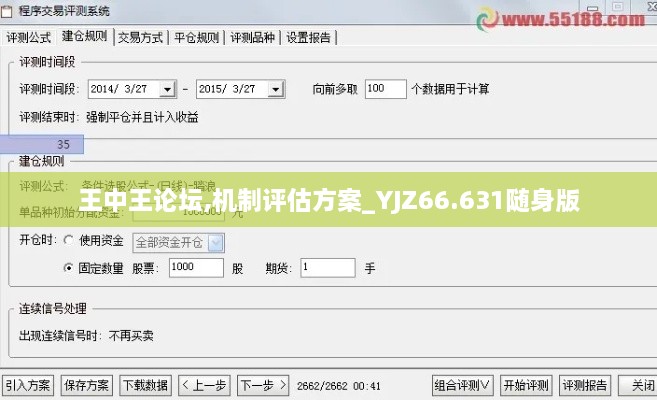 王中王论坛,机制评估方案_YJZ66.631随身版