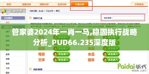 管家婆2024年一肖一马,稳固执行战略分析_PUD66.235深度版