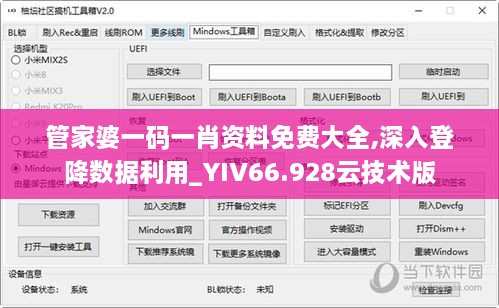 管家婆一码一肖资料免费大全,深入登降数据利用_YIV66.928云技术版