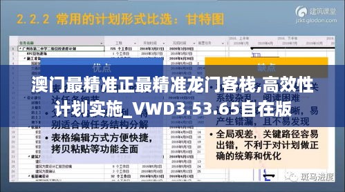 澳门最精准正最精准龙门客栈,高效性计划实施_VWD3.53.65自在版