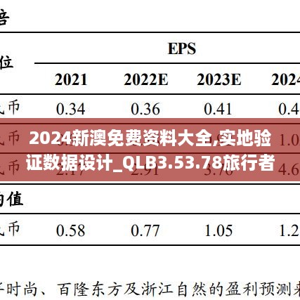 2024新澳免费资料大全,实地验证数据设计_QLB3.53.78旅行者版