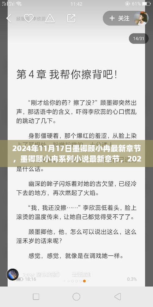 墨卿顾小冉系列小说最新动态与文学洞察，2024年11月17日的观点碰撞