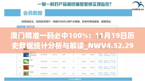 澳门精准一码必中100%：11月19日历史数据统计分析与解读_NWV4.52.29DIY版