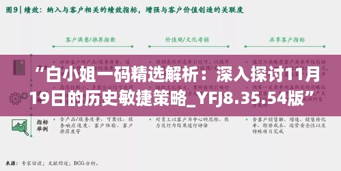 “白小姐一码精选解析：深入探讨11月19日的历史敏捷策略_YFJ8.35.54版”