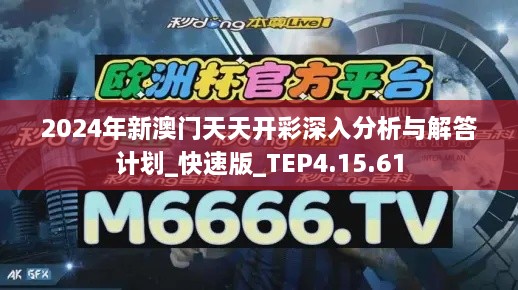 2024年新澳门天天开彩深入分析与解答计划_快速版_TEP4.15.61