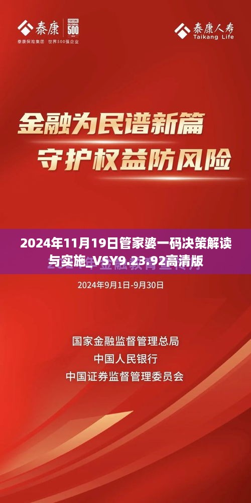 2024年11月19日管家婆一码决策解读与实施_VSY9.23.92高清版