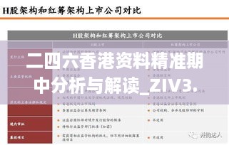 二四六香港资料精准期中分析与解读_ZIV3.72.71领航版