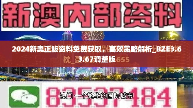 2024新奥正版资料免费获取，高效策略解析_BZE3.63.67调整版