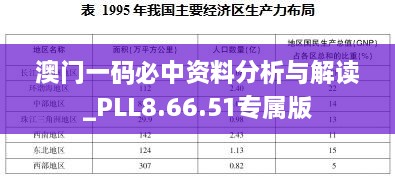 澳门一码必中资料分析与解读_PLL8.66.51专属版