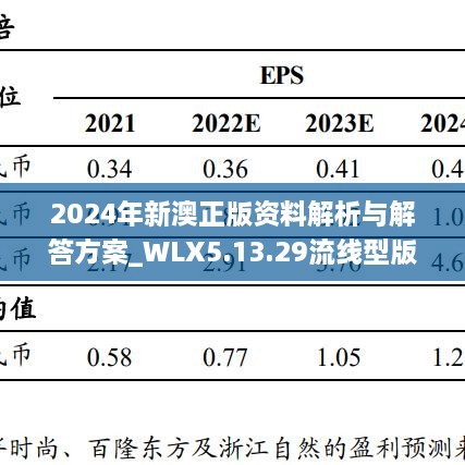 2024年新澳正版资料解析与解答方案_WLX5.13.29流线型版本