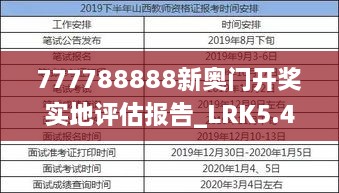 777788888新奥门开奖实地评估报告_LRK5.48.80融合版