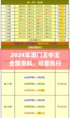 2024年澳门王中王全部资料，可靠执行方案_KBX9.79.27极限版