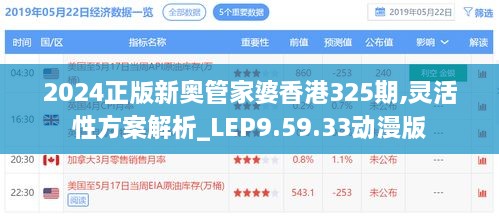 2024正版新奥管家婆香港325期,灵活性方案解析_LEP9.59.33动漫版