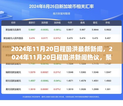 程国洪最新新闻热议，聚焦各方观点与个人立场分析，2024年11月20日程国洪动态速递