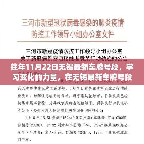 无锡最新车牌号段见证成长与自信的力量历程回顾与变化学习之路