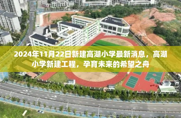 高湖小学新建工程，孕育未来希望之舟的最新消息（2024年11月22日）