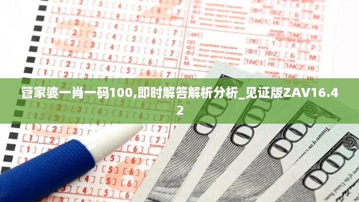 管家婆一肖一码100,即时解答解析分析_见证版ZAV16.42