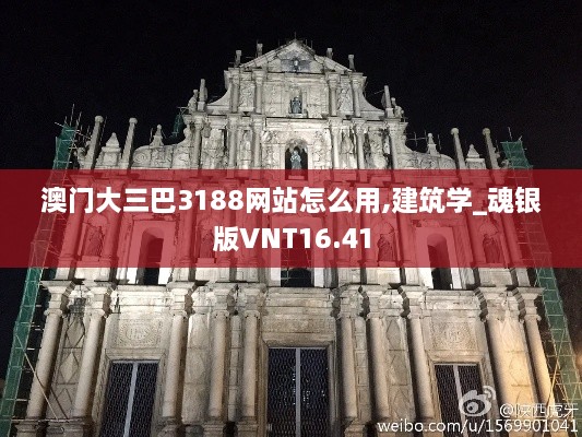 澳门大三巴3188网站怎么用,建筑学_魂银版VNT16.41