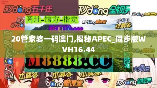 20管家婆一码澳门,揭秘APEC_同步版WVH16.44