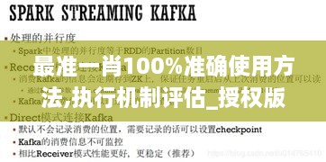 最准一肖100%准确使用方法,执行机制评估_授权版SUM19.4