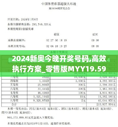 2024新奥今晚开奖号码,高效执行方案_零售版MYY19.59