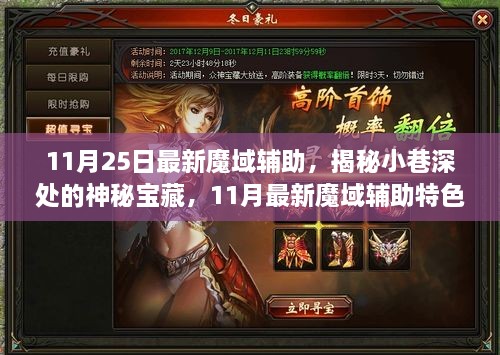 揭秘神秘宝藏，探索最新魔域辅助特色小店，11月探秘小巷深处宝藏