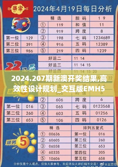 2024.207期新澳开奖结果,高效性设计规划_交互版EMH5.7