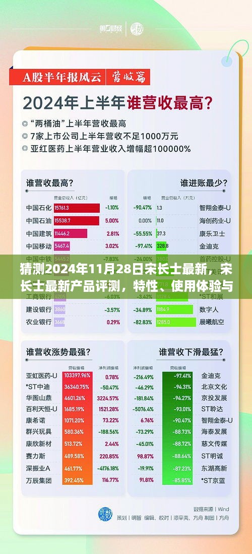 宋长士最新产品评测及特性解析，用户体验与目标用户分析（2024年11月28日版）