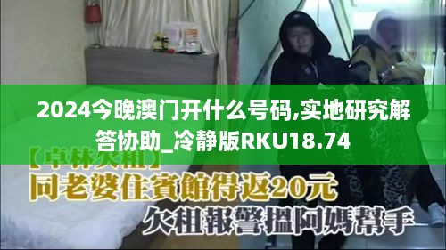 2024今晚澳门开什么号码,实地研究解答协助_冷静版RKU18.74