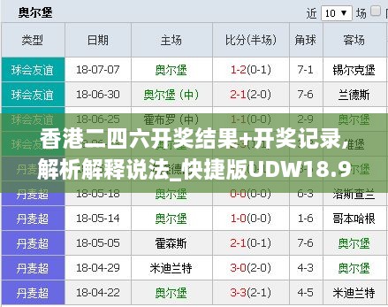 香港二四六开奖结果+开奖记录,解析解释说法_快捷版UDW18.99