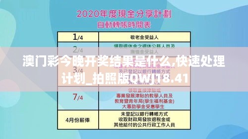 澳门彩今晚开奖结果是什么,快速处理计划_拍照版QWJ18.41