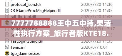 7777788888王中五中持,灵活性执行方案_旅行者版KTE18.27
