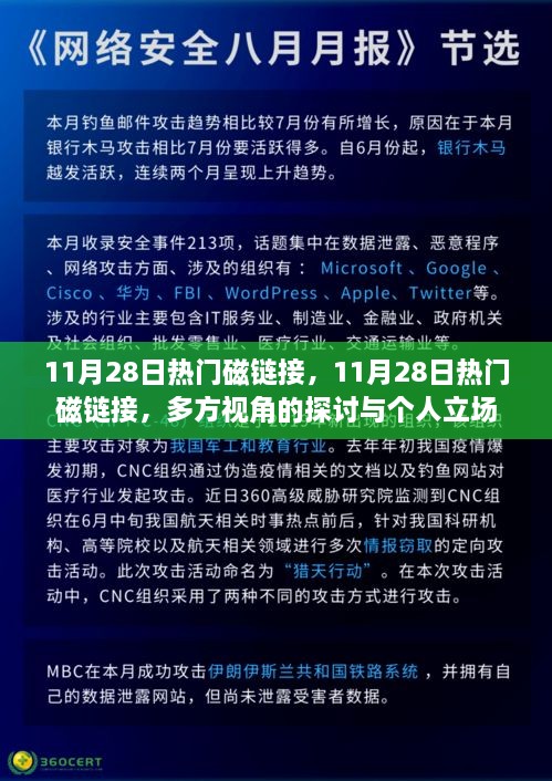 11月28日热门磁链接，多方视角的探讨与个人立场分析