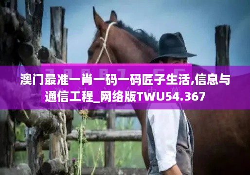 澳门最准一肖一码一码匠子生活,信息与通信工程_网络版TWU54.367