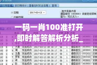 一码一肖100准打开,即时解答解析分析_乐享版KWB96.332