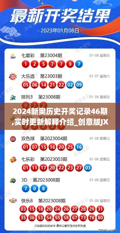 2024新奥历史开奖记录46期,实时更新解释介绍_创意版JXQ27.909