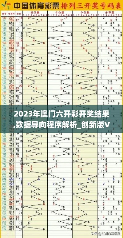 2023年澳门六开彩开奖结果,数据导向程序解析_创新版VDX16.779