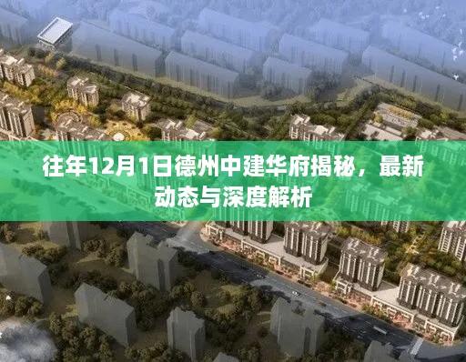 德州中建华府揭秘，最新动态与深度解析