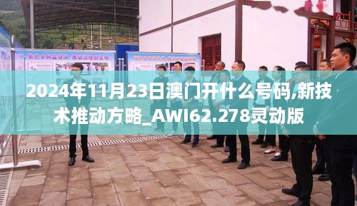 2024年11月23日澳门开什么号码,新技术推动方略_AWI62.278灵动版